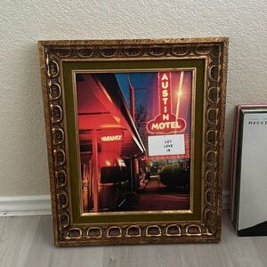 Austin, Texas printed canvas